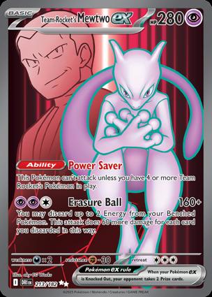 Mewtwo-ex del Team Rocket