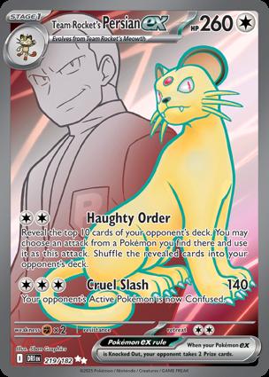Persian-ex del Team Rocket