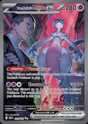 Mewtwo-ex del Team Rocket