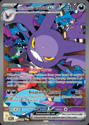 Crobat-ex del Team Rocket