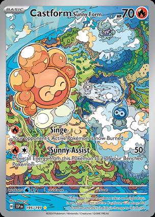 Castform Forma Sole