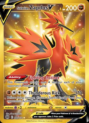 Zapdos di Galar V