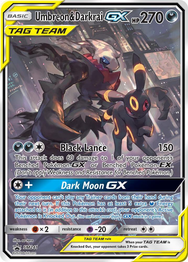 Umbreon e Darkrai GX