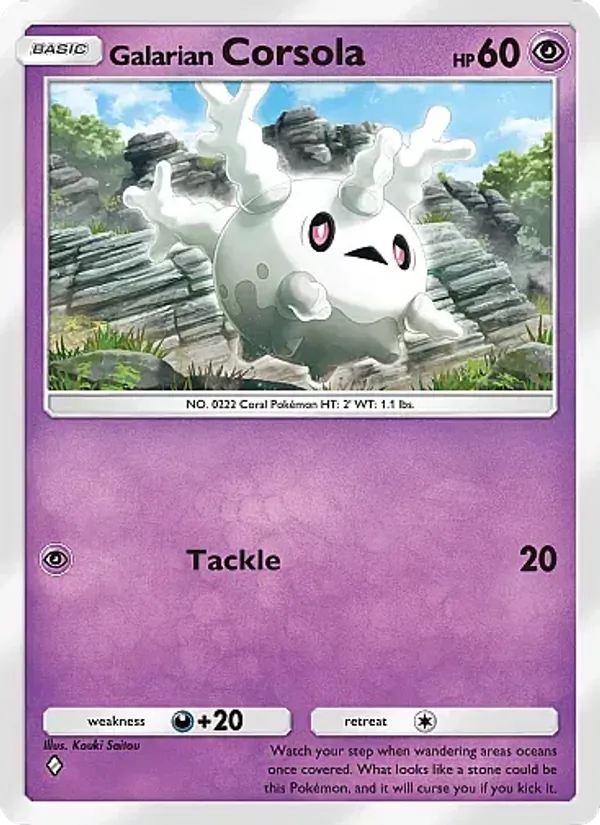 Galarian Corsola