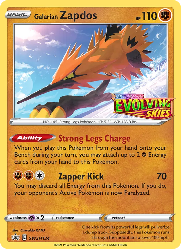 Zapdos di Galar