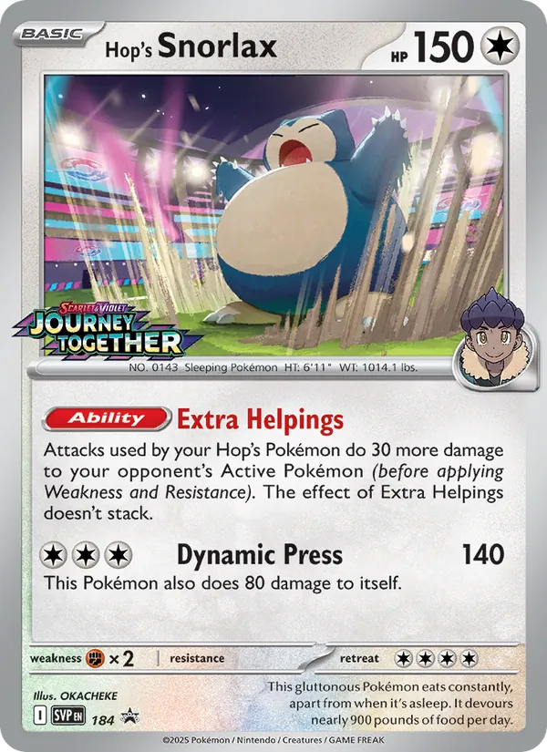 Snorlax di Hop