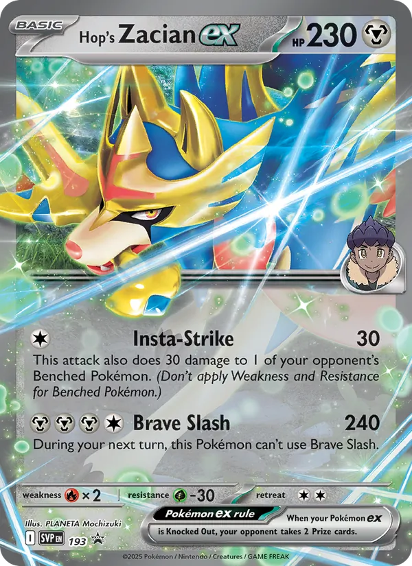 Zacian-ex di Hop