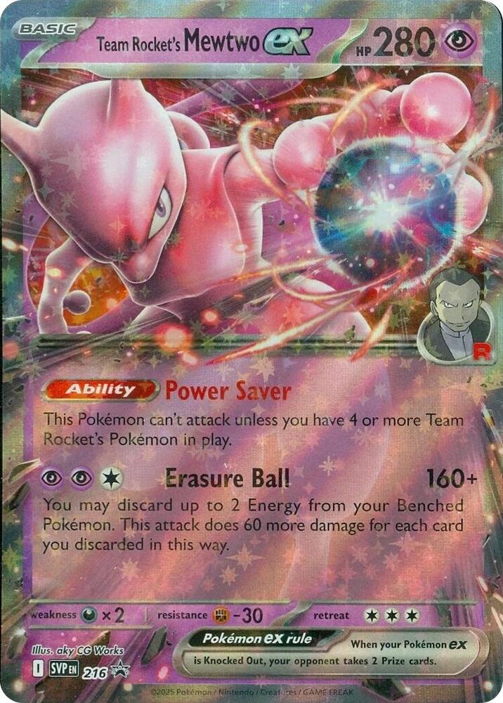 Mewtwo-ex del Team Rocket