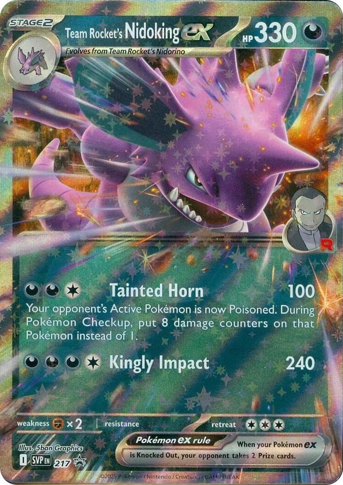Nidoking-ex del Team Rocket