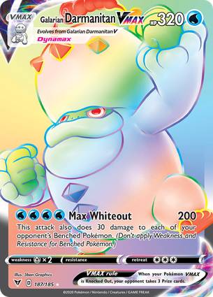Darmanitan di Galar VMAX