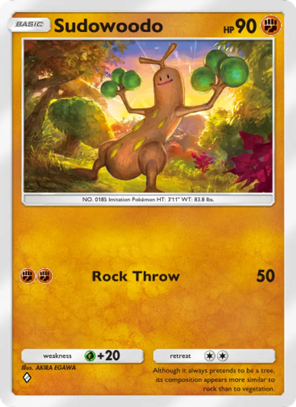 Sudowoodo
