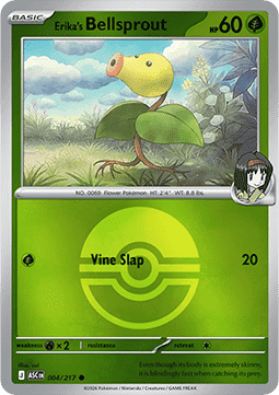 Bellsprout di Erika
