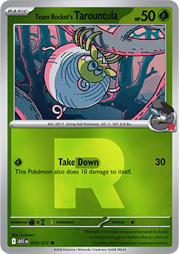 Tarountula del Team Rocket
