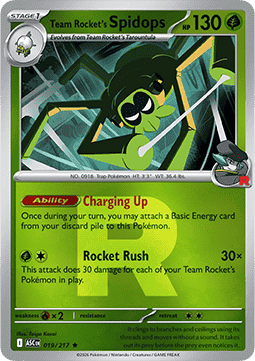 Spidops del Team Rocket