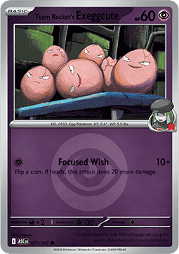 Exeggcute del Team Rocket