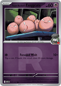 Exeggcute del Team Rocket
