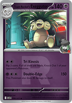 Exeggutor del Team Rocket
