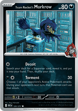 Murkrow del Team Rocket