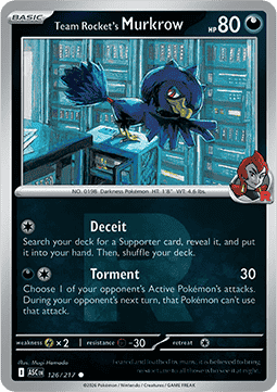 Murkrow del Team Rocket