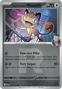 Meowth del Team Rocket
