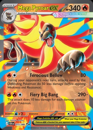 Mega Pyroar-ex