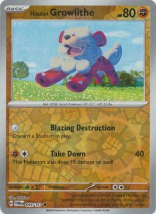 Growlithe di Hisui