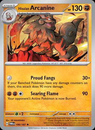 Arcanine di Hisui