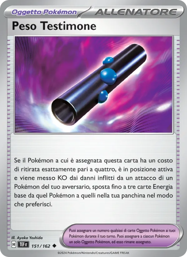 Peso Testimone