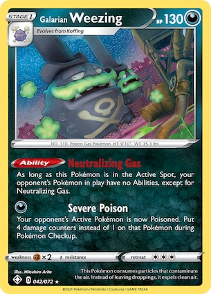 Weezing di Galar