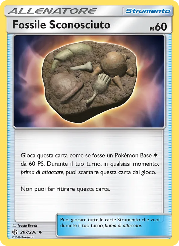 Fossile Sconosciuto