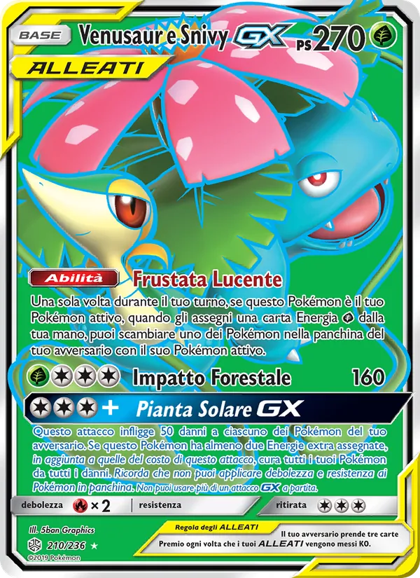 Venusaur e Snivy GX