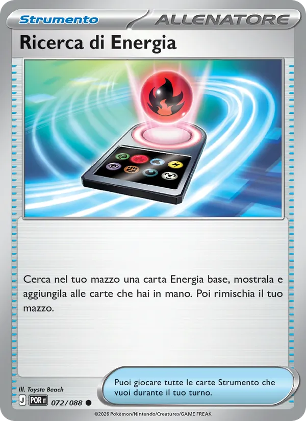 Ricerca di Energia
