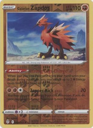 Zapdos di Galar