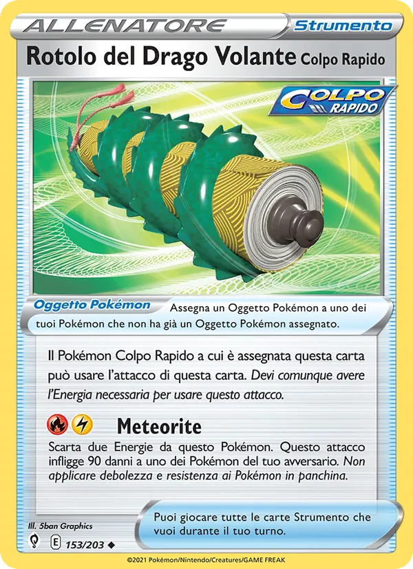 Rotolo del Drago Volante Colpo Rapido