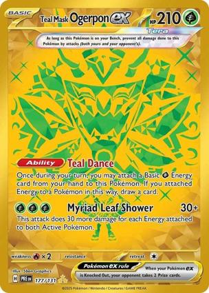 Ogerpon Maschera Turchese-ex