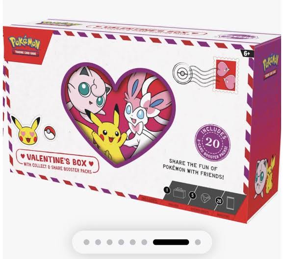 Pokémon TCG: svelata la Valentine's Box in uscita a gennaio