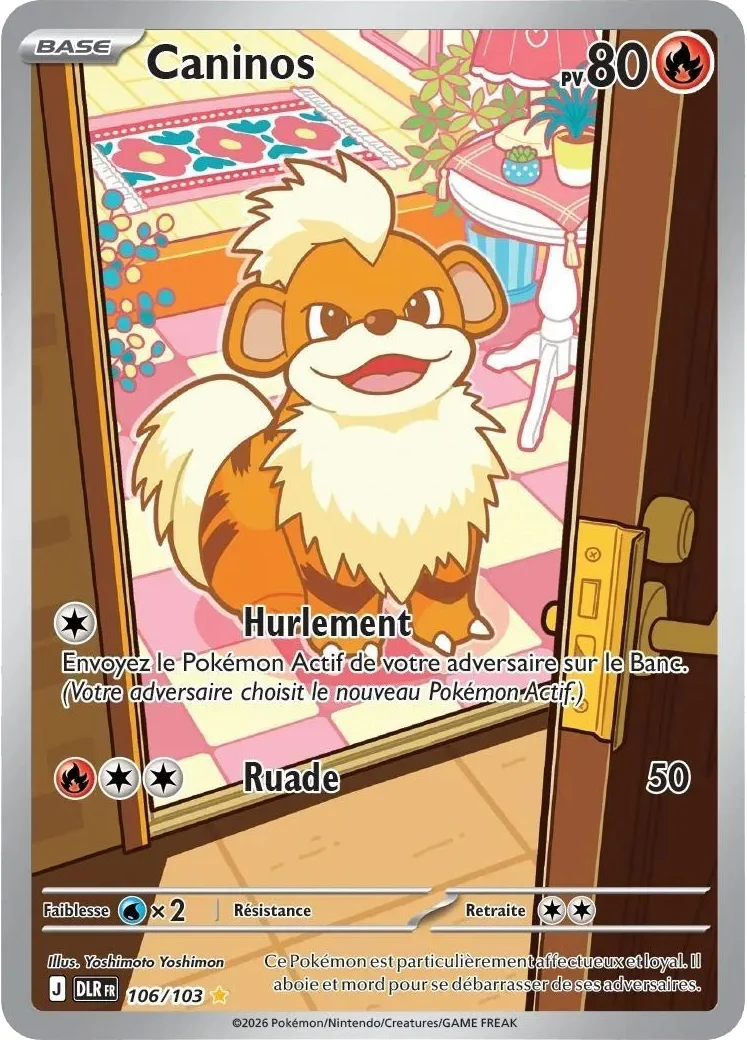 Growlithe 106/103